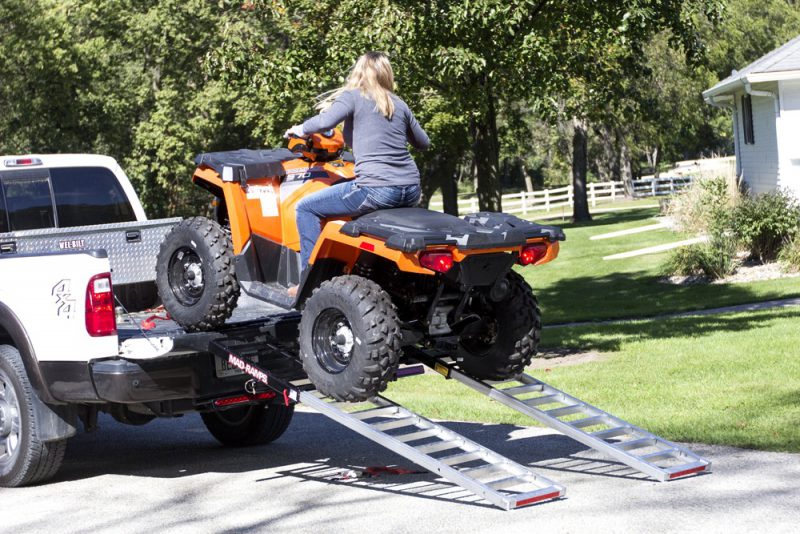 MAD-RAMPS - unloading your ATV/UTV from your truck