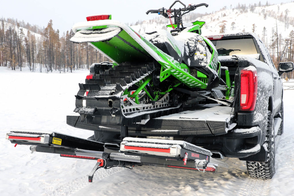 Load Your Snowmobile into Your Truck Kit MR0203 MADRAMPS